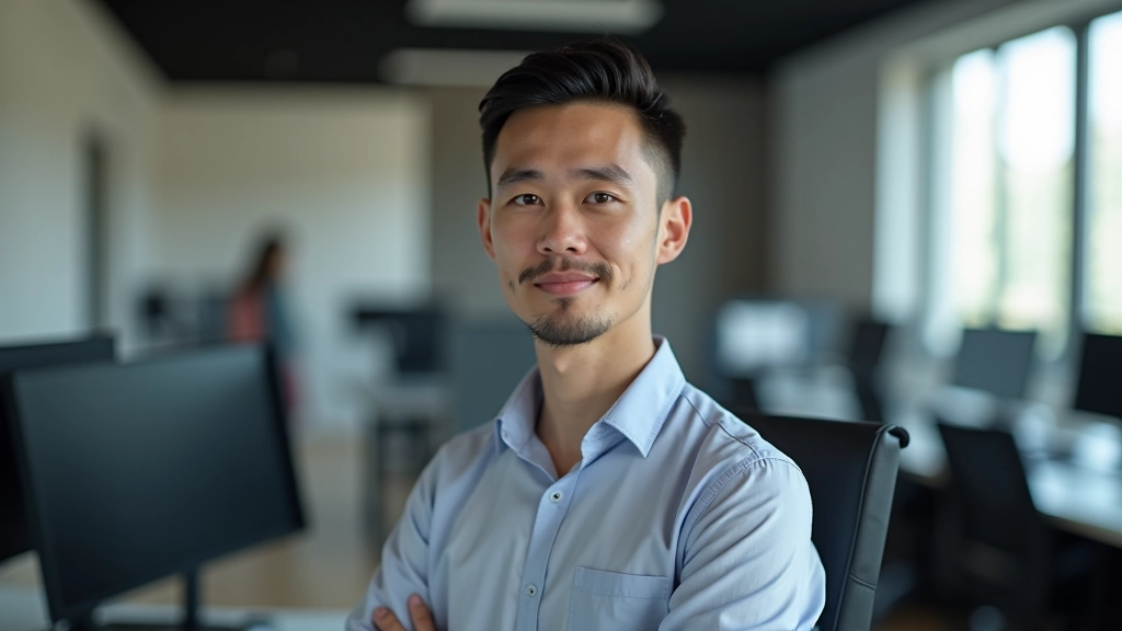 Designer working on landing page layout wireframe with design tools and reference materials