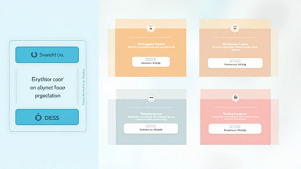 Color psychology comparison showing different button colors on various background colors with conversion rate performance metrics